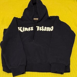 Navy Blue Hoodie Sweatshirt - big kid